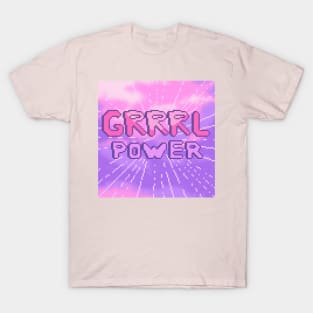 Pixel GIRL POWER T-Shirt